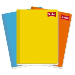 CUADERNO SCRIBE PROFESIONAL COSIDO 4501 PLAST. C/100H BLANCO