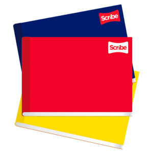 CUADERNO SCRIBE F. ITALIANA 4522 PLAST. COSIDO C/100H
