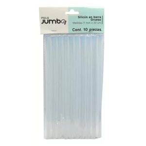 BARRA DE SILICON GRUESO 11MMX20CM PSIL6 C/10PZ