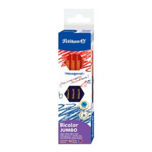 BICOLOR JUMBO PELIKAN CAJA C/10 PZ