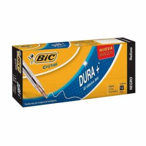 BOLIGRAFO BIC MEDIANO M-250 C/12PZ NEGRO