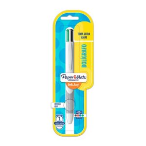 BOLIGRAFO PAPER M KILOMETRICO 4 COLORES BLISTER