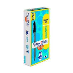 BOLIGRAFO PAPER M KILOMETRICO100 C/12PZ NEGRO