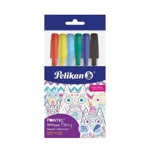 BOLIGRAFO PELIKAN COLORES C/6PZ