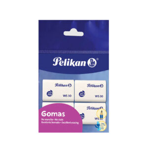 BORRADOR BLANCO PELIKAN WS30 BLISTER C/4PZ