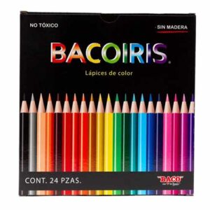 COLORES BACO LARGOS C/24PZ
