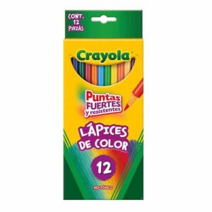 COLORES CRAYOLA LARGOS C/12PZ