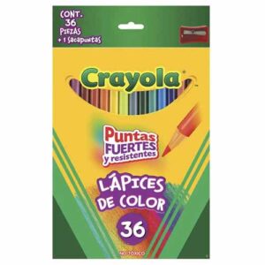 COLORES CRAYOLA LARGOS C/36PZ