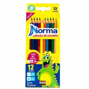 COLORES NORMA LARGOS C/12PZ