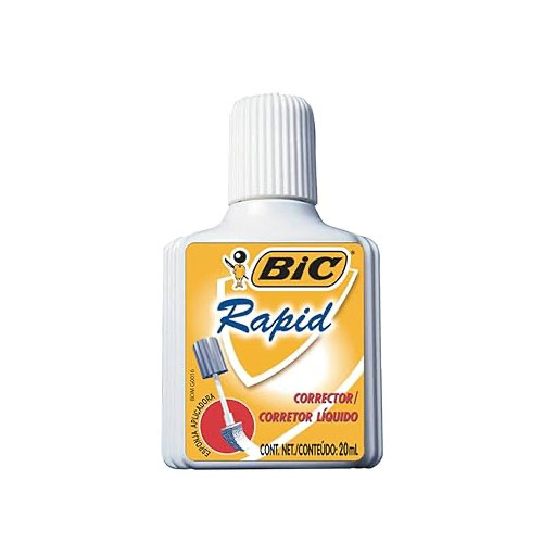 CORRECTOR BIC RAPID PINCEL C/ESPONJA PZ