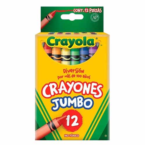 CRAYONES JUMBO C/12PZ CRAYOLA