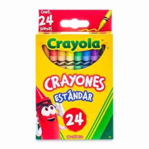 CRAYONES STANDARD C/24PZ CRAYOLA