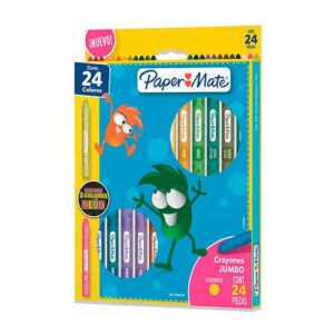CRAYONES JUMBO PAPER MATE C/24PZ - 071641189416