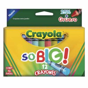 CRAYONES SOBIG C/12PZ CRAYOLA
