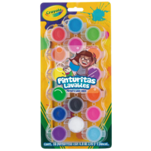 PINTURITAS CRAYOLA SURTIDAS C/18PZ