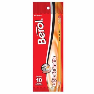 LAPIZ BEROL NO.2 C/10PZ