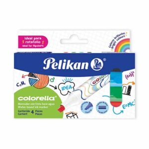 MARCADOR COLORELA ESTUCHE C/4PZ