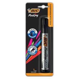 MARCADOR PERM. BIC 2300 BLISTER NEGRO