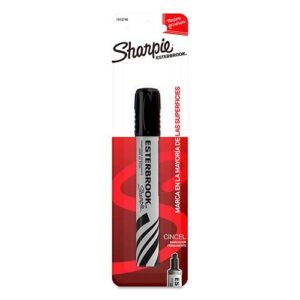 MARCADOR PERM. ESTERBROOK BLISTER C/1PZ NEGRO