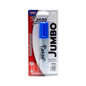 MARCADOR PERMANENTE BACO JUMBO TATOO AZUL 1 PIEZA