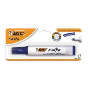 MARCADOR P/PIZARRON BIC MARKING PZ AZUL