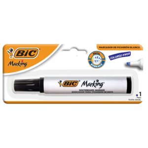 MARCADOR P/PIZARRON BIC MARKING PZ NEGRO