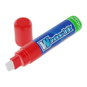 MARCADOR P/VIDRIO ARTLINE AWA-R PZ ROJO