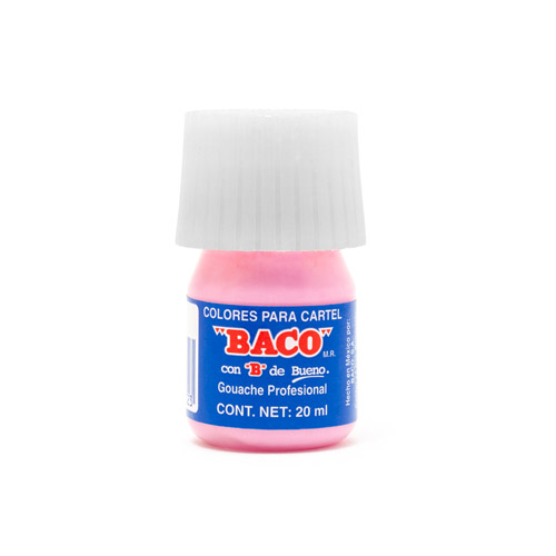 PINTURA BACO 20ML PZ 082 ROSA PASTEL