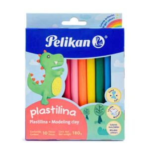 PLASTILINA PELIKAN C/10PZ