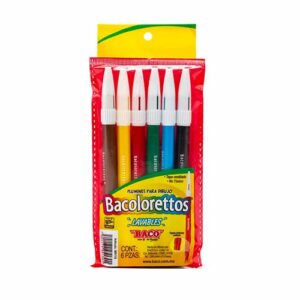 PLUMONES BACO BOLSA C/6PZ