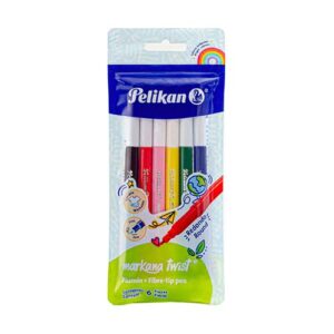 PLUMONES PELIKAN (MARKANA) ESTUCHE C/6PZ