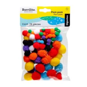 POM POM BARRILITO PM002 C/78PZ