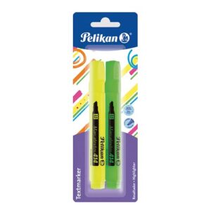 RESALTADOR 414 BLISTER C/2PZ AMAR./VERDE