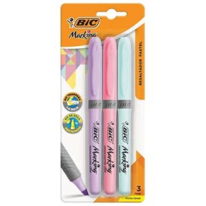 RESALTADOR MARKING PASTEL BLISTER C/3PZ SURTIDO