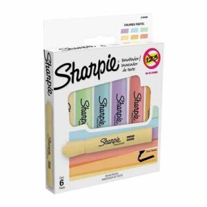RESALTADOR SHARPIE C/6PZ PASTEL