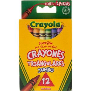 CRAYONES TRIANGULAR C/12PZ CRAYOLA