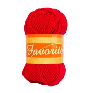 ESTAMBRE OMEGA FAVORITO 50G - 3040 ROJO