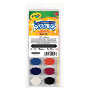 ACUARELAS PALETA C/16 CRAYOLA